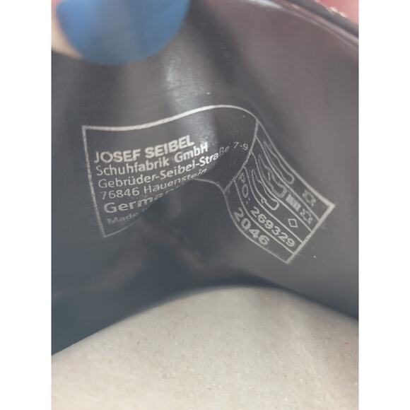 Josef Seibel Selena 50 Waterproof Leather Ankle Boots Women Size 40 European NWT - Picture 8 of 8